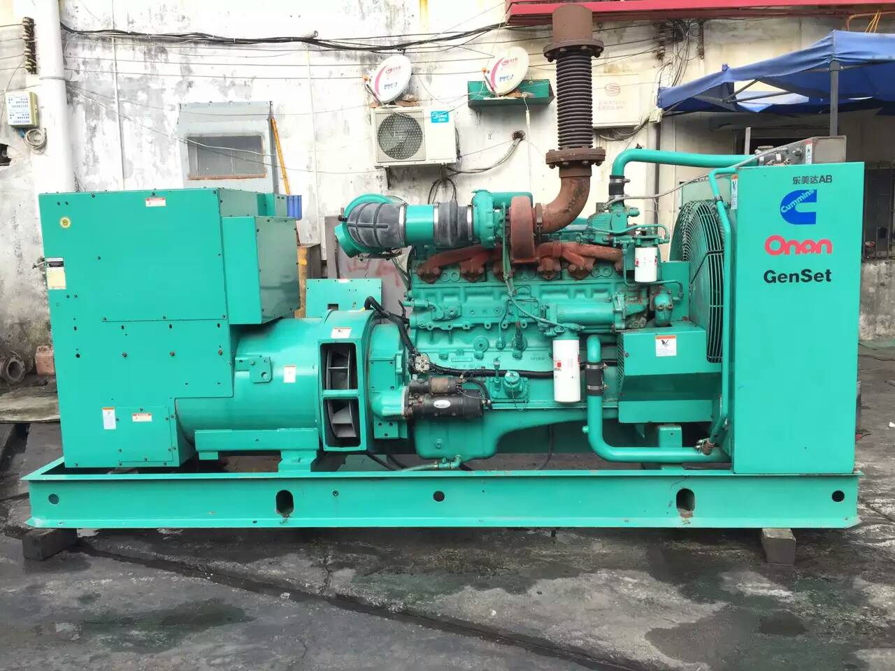 闻喜租赁发电机-柴油发电机不正常冒烟的原因